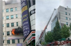 대전 둔산동 빌딩서 불…인명피해 없어(1보)