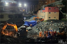 부산 산사태 현장서 마지막 매몰자 숨진 채 발견(종합)