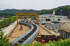 갈래IC교(상) | 화성산업, 강교량(Steel Bridge) ICC거더 특허획득