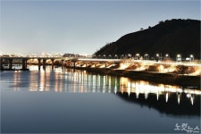 대구 관문 금호강변 금빛으로 물들인다