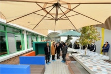 학습과 휴식의 균형 울산 천상중학교 공간혁신 공개