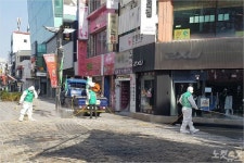 [르포]코로나19 확진자 다녀간 포항중앙상가 아우성…개점휴업