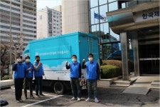 동아쏘시오홀딩스 봉사트럭으로 코로나19 기부행렬 동참