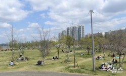 나들이객 사회적 거리두기