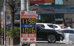 국제유가 하락, 휘발유 1100원대 진입