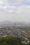 뿌연 서울 도심