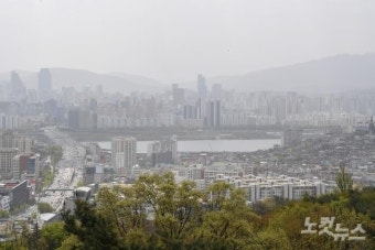중국 북동지방 황사 유입, 미세먼지 나쁨