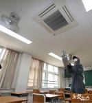 교실 에어컨도 방역