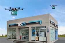 GS25 제주서 업계 최초 드론 배송 시작