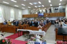 창립 111주년 울릉제일교회, 목사 위임 및 항존직 은퇴식 개최