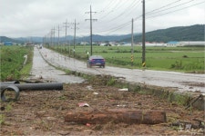 길은 뚫렸지만 쑥대밭 변한 철원 동송읍 이길리