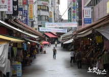 한산한 남대문시장