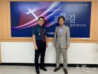 석봉구 부산진경찰서장 부산CBS 방문