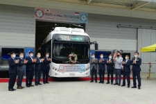 에디슨모터스 전기버스, 국내 첫 인도네시아 수출길