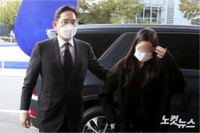 삼성서울병원 장례식장 도착한 이재용 부회장
