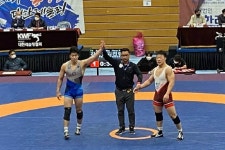 포항시체육회 김진명, 제46회 대통령기 전국 레슬링 대회 정상