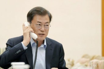 文대통령, 바이든 당선인과 첫 전화통화 개시