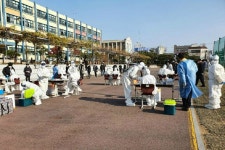 광주 첫 학교 내 감염에 교육당국 비상
