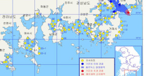 부산 가덕도 천성 연안 홍합 마비성패류독소 기준치 초과
