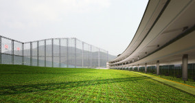 순천 신대지구 135타석 전남 최대 골프연습장 착공