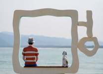 영덕군 멍 때리는 전망대 설치…블루로드서 힐링하세요