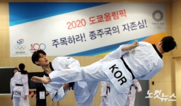 도쿄올림픽 D-100, 훈련하는 이대훈