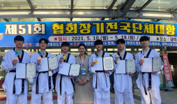 전북체고 태권도부, 43년만에 태권도협회장기 종합우승
