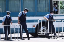 경계 강화된 올림픽선수촌