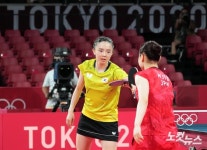 전지희, 단식 4강 진출 실패