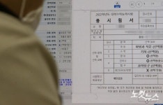 수능 응시원서 접수