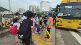 불안한 등굣길 부산 구평초, 학교 신설 요구 빗발쳐