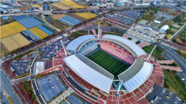 AFC 챔피언스리그 열리는 전주월드컵경기장 주차장 통제