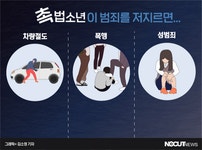 [그래?픽!]절도에 성폭력까지…늘어가는 촉법소년 범죄