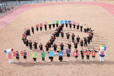 대구선관위·새내기유권자, 대선 D-100 퍼포먼스