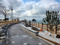 충남도, 꽃지해안공원 가로화단 경관 개선 사업 준공