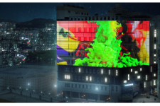 광주 남구청, 백운광장 미디어 파사드 운영 시작