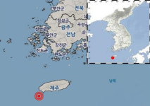 제주서 규모 4.9 지진…전남에도 진도 3 흔들림 느껴져
