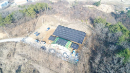 청주시 시민투자 태양광 발전 햇빛발전소 1호기 준공