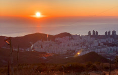 부산 해운대 장산 정상 71년만에 개방