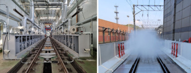 겨울철 KTX 하부 얼음 자동으로 녹이고 착설 막는 시스템 개발