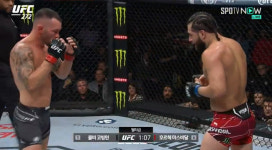 코빙턴, UFC 절친이자 원수 마스비달 짓누르고 5R 판정승
