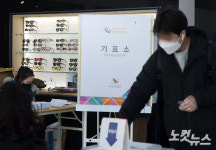 부산 오후 2시 합산 투표율 61.6%…19대보다 4.5% 높아