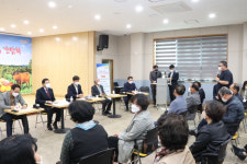 경주시 열린 소통으로 민원 청취…시민과 백년대계 설계