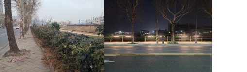 어둡고 컴컴하던 서대구역 북측 달서천로, 걷기 좋은 길 재탄생