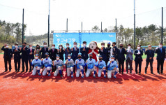 공인 규격, 울산중구야구장 공개…전국체전 첫 경기