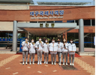 울진군청 사격팀 女 10m 공기소총 한국신기록 명중