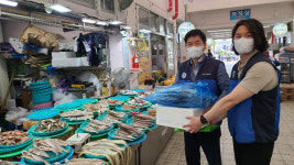 월성본부 전통시장 장보기로 지역 경제 살려요