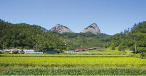 미슐랭 별 만점의 자태 휘감은 산들길 진안 마이산길[전라북도 천리길]