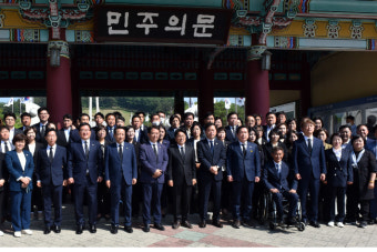 민주당 광주 당선인들 