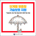 광주전남중기청 기술보호 선도기업 육성사업 참여기업 모집